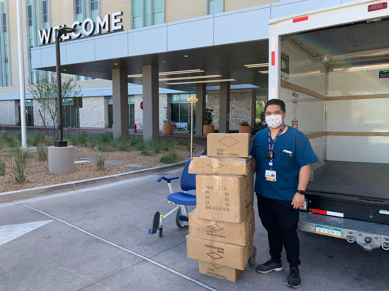 3,000 Shields donated to Sunrise Hospital in Las Vegas as part of our donation program