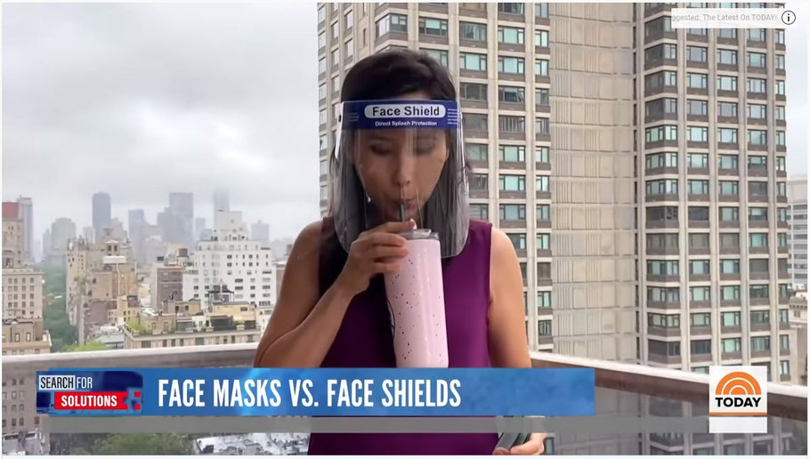 NBC Today's coverage on face shields