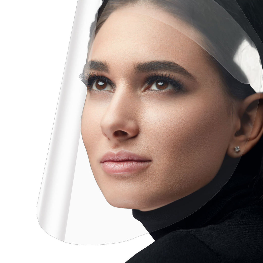 Elastic Headband Face Shield (5, 10, 25, 50, 100 pack) - 1800shields