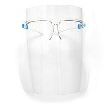 Cargar la imagen en el visor de la galería, Replacement Shield Covers for Face Shield with Glasses Frame (10 Pack) - 1800shields
