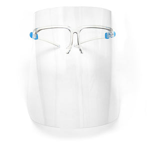Replacement Shield Covers for Face Shield with Glasses Frame (10 Pack) - 1800shields