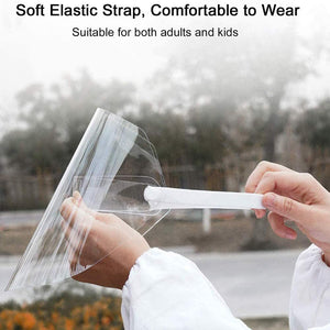 Elastic Headband Face Shield (5, 10, 25, 50, 100 pack) - 1800shields